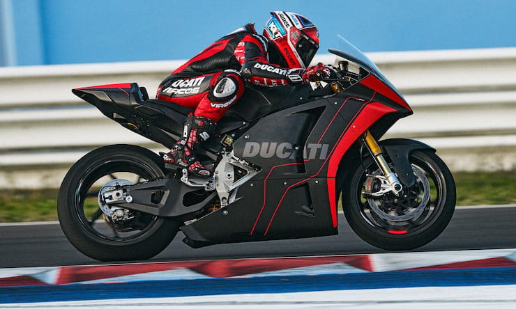 Ducati MotoE Prototype racer completes first test_thumb